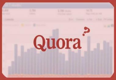 I will teach secret ways of get real traffic and customer on quora answers