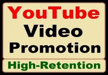 High Retention YouTube Video Promotion and Social Media Boosting