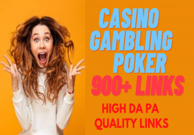 I Will Create ADULT, CASINO,  JUDI BOLA 800+ High DA PA Tire Backlinks to Boost Google Ranking Quickly