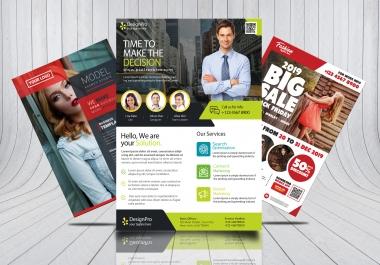 Design Amazing Flyer,  Brochure,  Poster