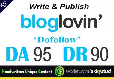 I will publish UNIQUE guest post on 