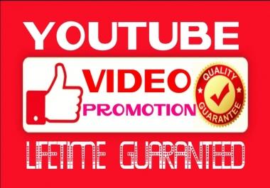 Add Super Fast, HQ, Non Drop video Promotion