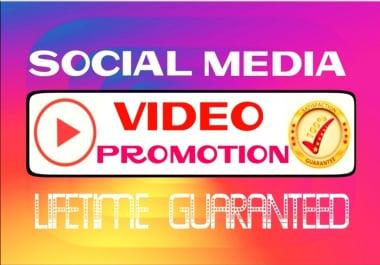 Add 50000+ worldwide video promotion professionally