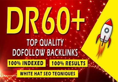 60+ High Authority Backlinks for Google Rankings