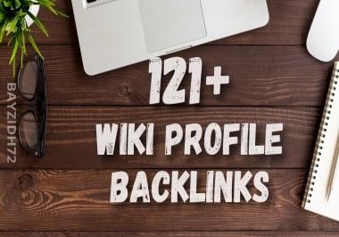 121+ Wiki Profile SEO Backlinks