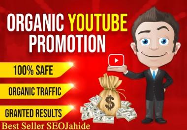 I WILL DO FAST YOUTUBE VIDEO & CHANEL PROMOTION VIA REAL AUDIENCE