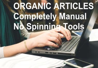 EXPRESS TWO DAYS DELIVERY 4 x 500+ WORDS ARTICLE