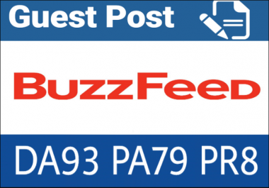 publish guest post on Buzzfeed. com with dofollow backlink