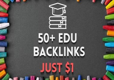 Buy 50+ Quality EDU Backlinks from our expert team for Search Engine Optimization