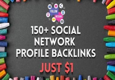 Buy 150+ Profile backlinks great for off page SEO ranking quality and contextual