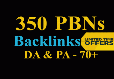 350 PBN Life Time Permanent Homepage Backlinks - LIMITED OFFER