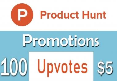 Buy 100 Product Hunt Upvotes to Your Project