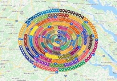 2222 google map citation with 30 miles radius + 100 Backlink+5 direction