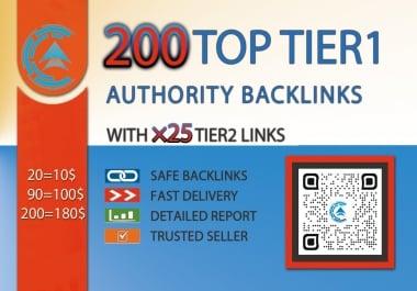 Boost website ranking with high authority backlinks with second tier links