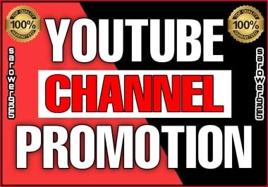 Youtube Promotion and Marketing by real audience