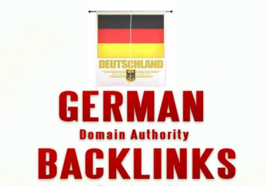 I will do 33 domain authority german backlinks