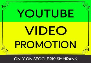 YOUTUBE VIDEO PROMOTION AND MARKETING,  LONG LASTING
