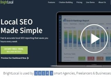 I will do manually top 40 brightlocal citation