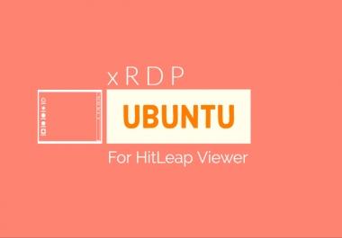 Get xrdp Ubuntu Server for your HitLeap
