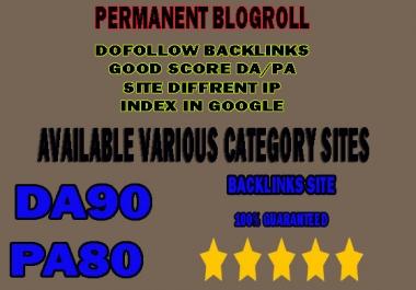 give link DA90x30 site blogroll permanent