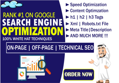 I will optimize your websites On-Page SEO and Technical Onpage SEO