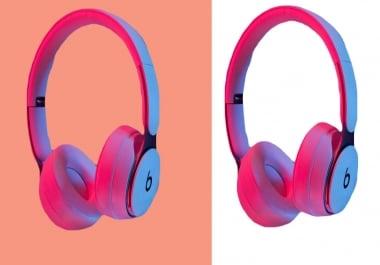 I will remove unwanted background image from your 5 photos