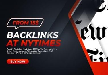 I will dofollow backlink on da80 famous newspaper sites