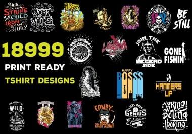 Send You 18999+Print Ready Tshirt Designs