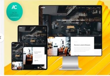 design a modern professional wordpress website design