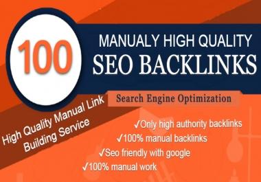 I Will Add 100 High Quality Seo Backlinks For Ranks Your Website