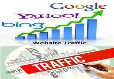 Get 1,000,000 million organic visitors and views in 7 days