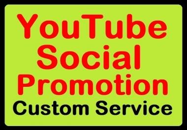 Custom Order Promotion for Organic Services