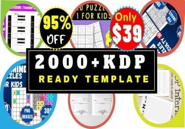 2000+ KDP super bundle ready templates interiors