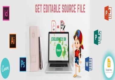 I will redesign your PDF in Canva