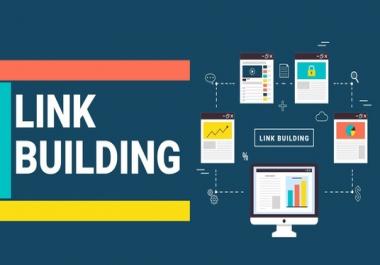 I will do safe and effective Link building for your website