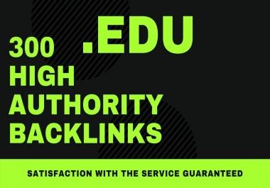 300. edu high authority backlinks