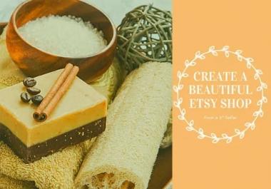 I will set up or revamp your etsy shop including SEO