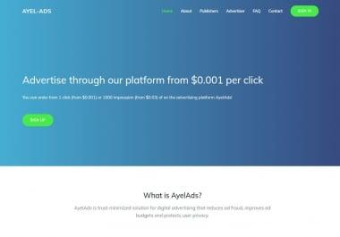 30 Days Banner Advertising on AyelAds