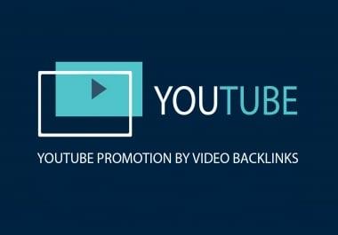 Video SEO by Web 2.0 backlinks for YouTube promotion