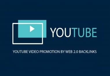 Video SEO by web 2.0 Backlinks for organic YouTube promotion
