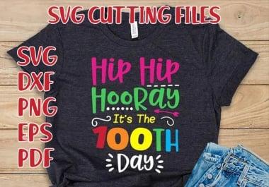 I will do bulk t shirt designs with svg cutting files