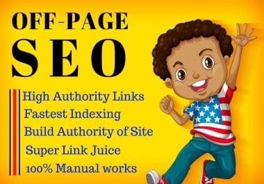 I will do monthly offpage 30 seo backlinks to rank on google first page