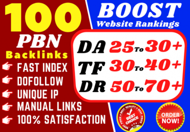 Buy High Quality DO follow backlinks with High DA, DR and TF