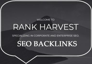 I will create the ultimate high da white hat do-follow SEO backlinks