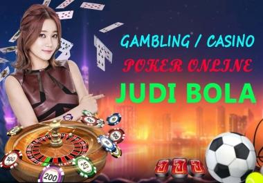 Pbn Post Backlinks 350 Judi Bola,  Casino Online,  Poker,  Gambling Website Improve Your Ranking