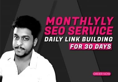 Monthly SEO Service - explode your ranking