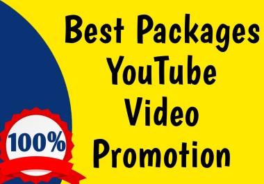 Best Package Youtube Video Promotion