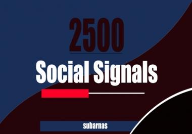 Manually 1500 SEO Social Signals Backlinks