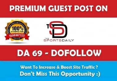 Guest Post on TheSportsDaily. com