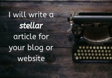 SEO blog post or article in 24 hours